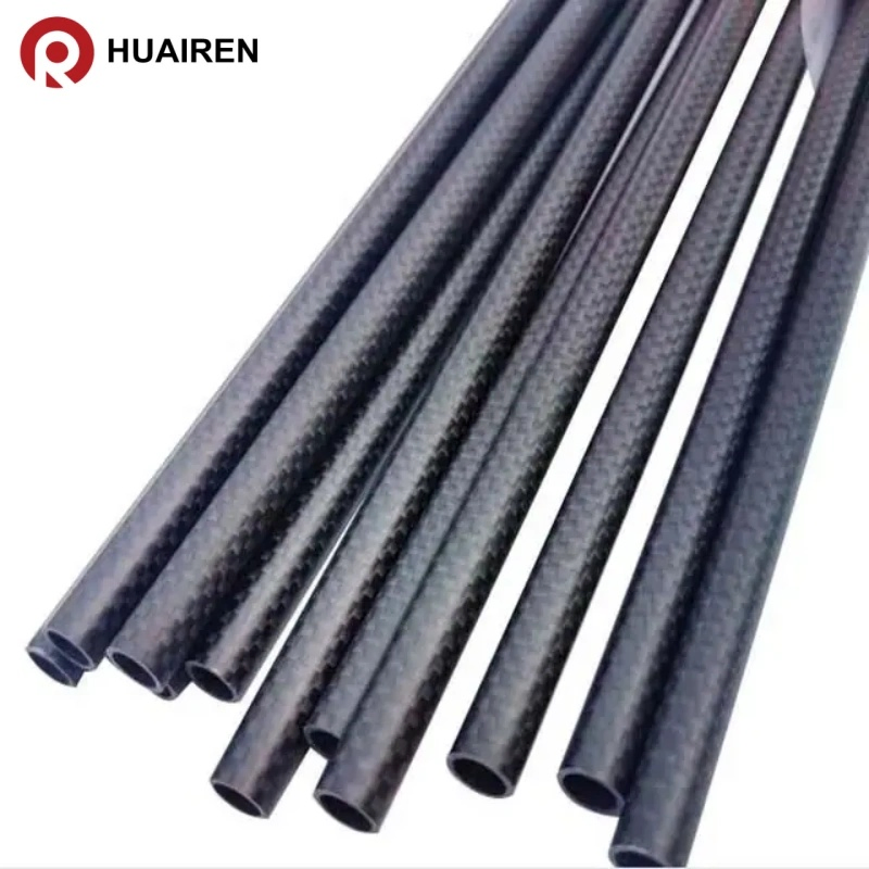 Ultra-Strong Carbon Fiber Pipe Customized 3K Carbon Fiber Tube for Fishing Rod