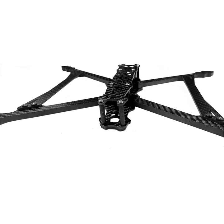 10-Inch Carbon Fiber Fpv Drone Frame Kit with 7mm Arm Thickness Uav Frame and 2mm Upper Plate Accessories for RC Drones