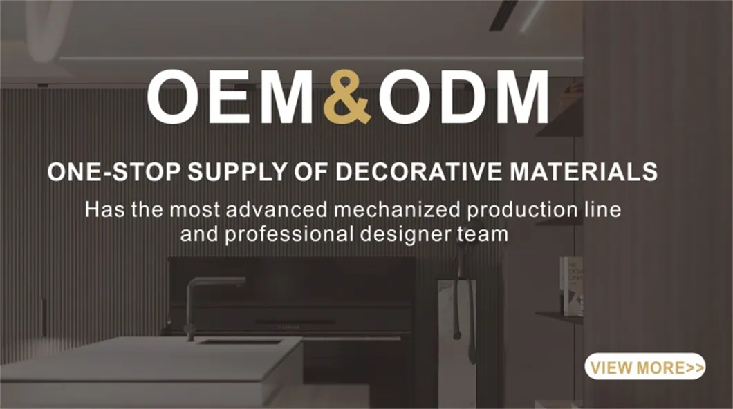 Interior Wall Panel PVC Marble Carbon Crystal