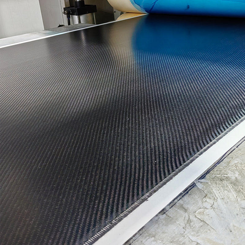 245GSM 37%RC Resin Content Twill Weave Carbon Fiber Fabric Prepreg