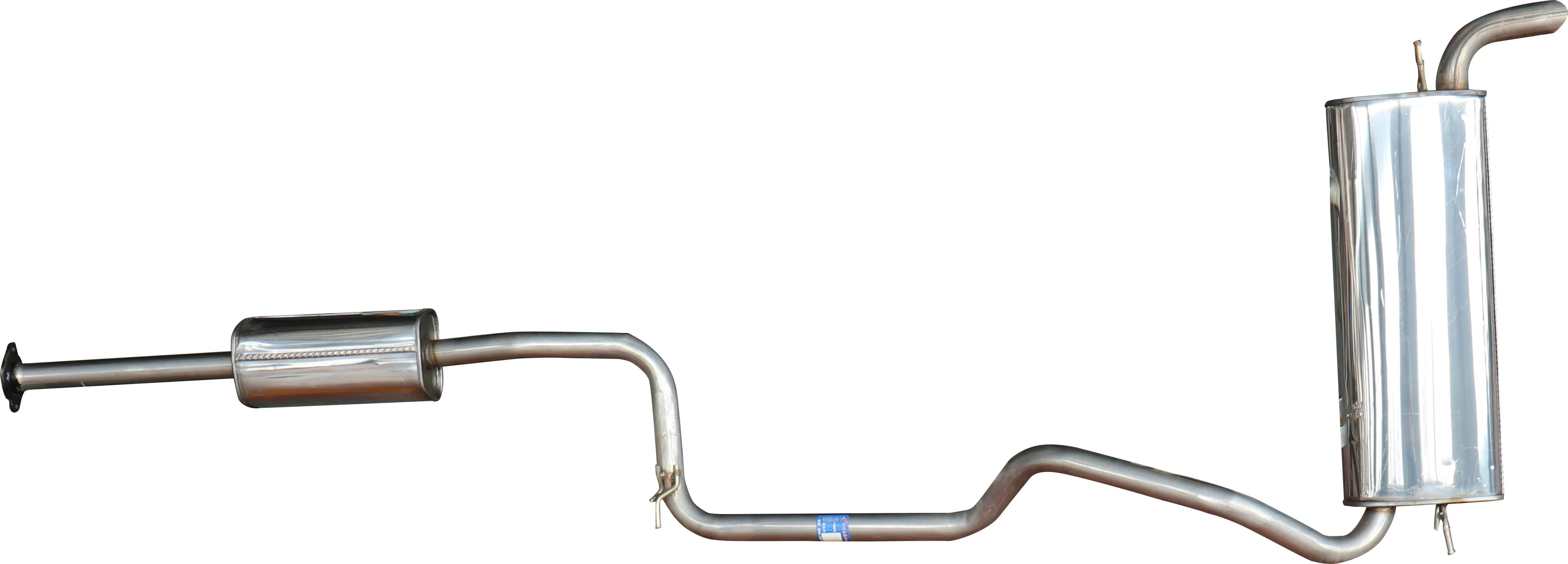 Hongye Auto Parts Specializes in Manufacturing Universal Carbon Fiber Dual Outlet High-Temperature Resistant Automotive Exhaust Silencers.