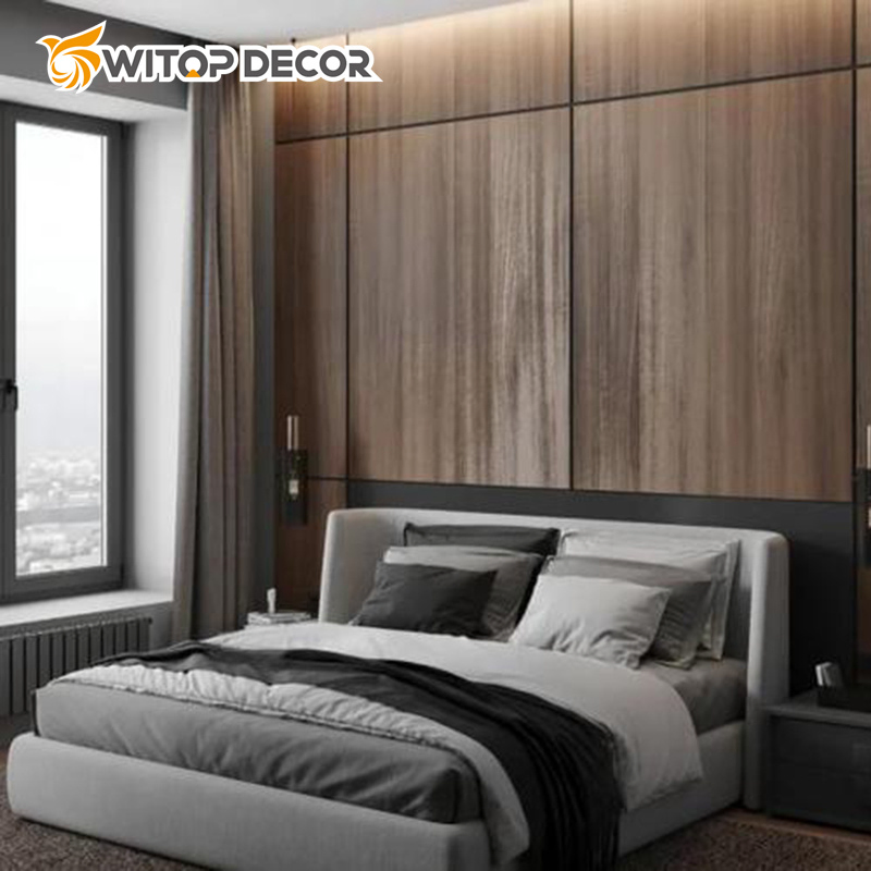 High Quality Bamboo and Wood Fiber Decorative Wall Board Bamboo Charcoal Board
