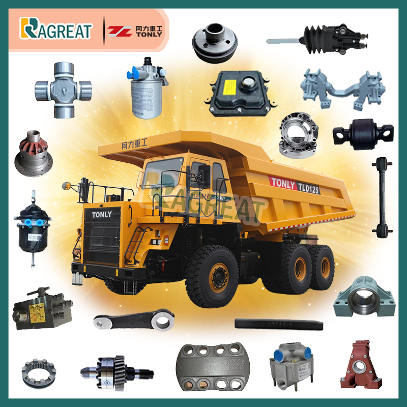 Original Spare Part Lgmg Tonly Mining Truck Parts for Mt60 Mt86h Cmt96 Mt96 Skt80s Skt90s Tl125 Tl875 Tl875b Tl885 Tl891