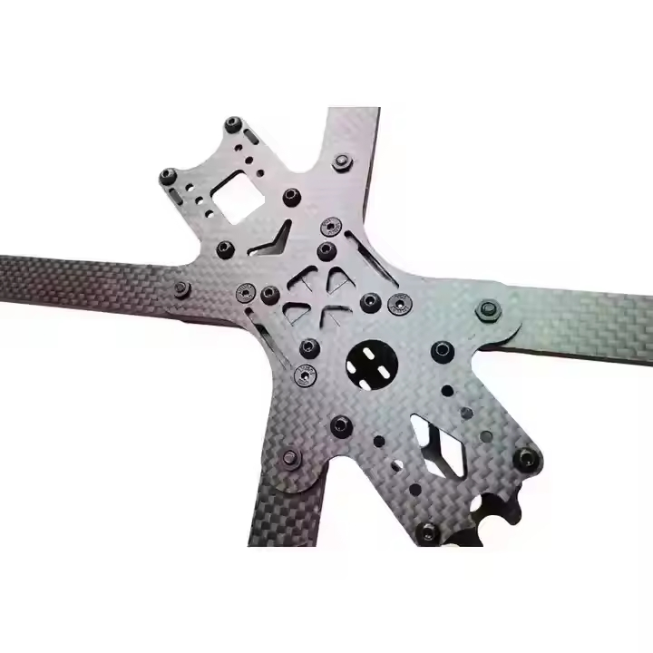 7-Inch Carbon Fiber Fpv Drone Frame Kit with 4mm Arm Thickness Mini Model DIY Fpv Drone Accessories