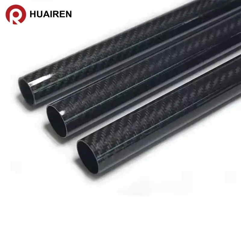 Ultra-Strong Carbon Fiber Pipe Customized 3K Carbon Fiber Tube for Fishing Rod