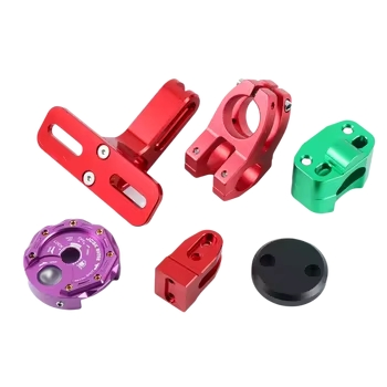 Precise Motorcycle CNC Machining Pit Part Customized Carbon Fiber Dirt Bike Component