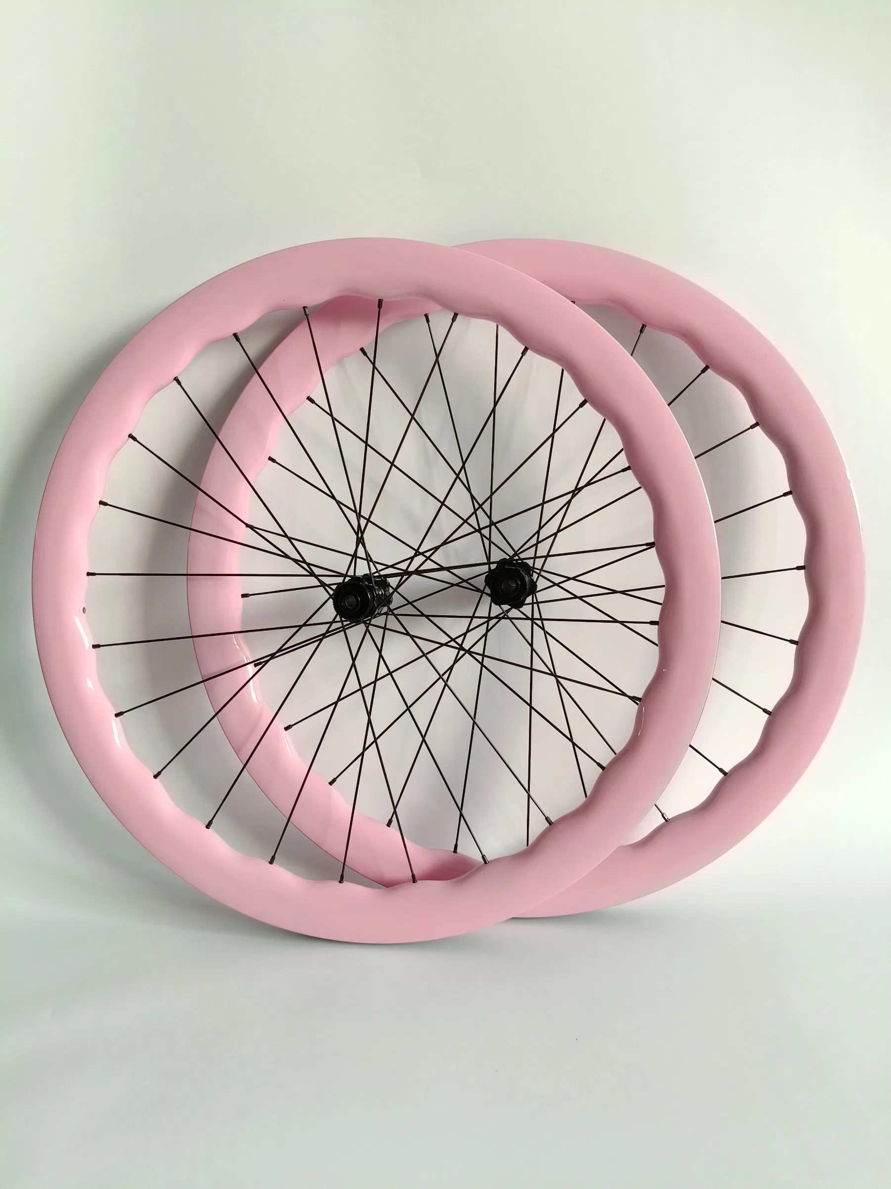 China Wholesale Price 700c 25mm Width Canbon Disc Brake Bicycle Wheelset