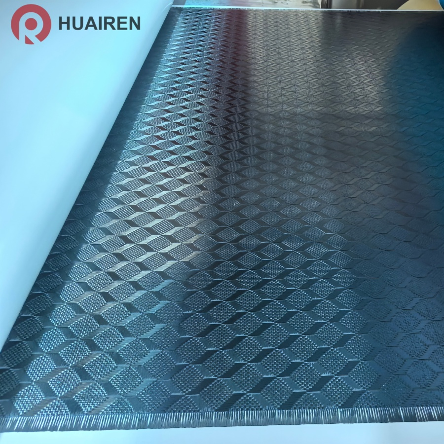 3K 240GSM 45%RC Jacquard Carbon Fiber Jacquard Fabric Prepreg for Auto Parts