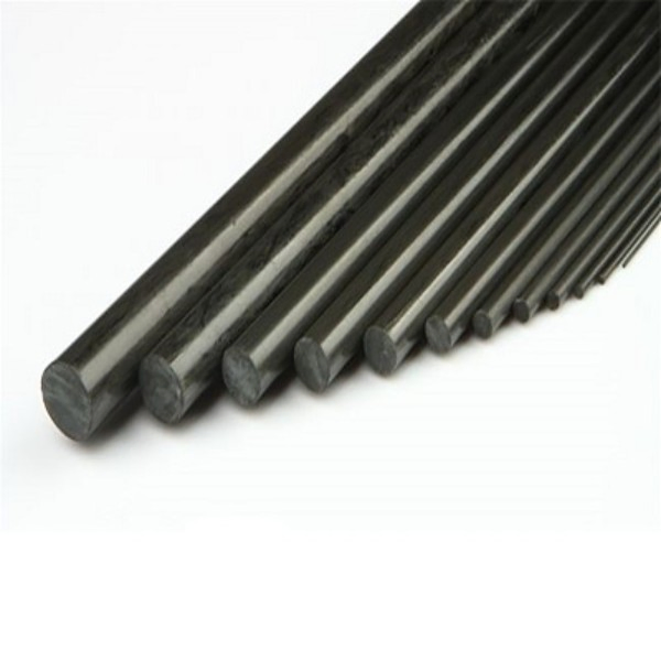 Solid Pultruded Carbon Fiber Rods Bars