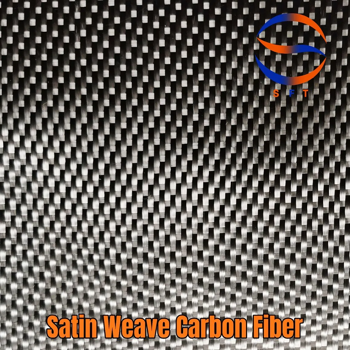 Plain Twill Satin Unidirectional Carbon Fiber Fabric for FRP Industry