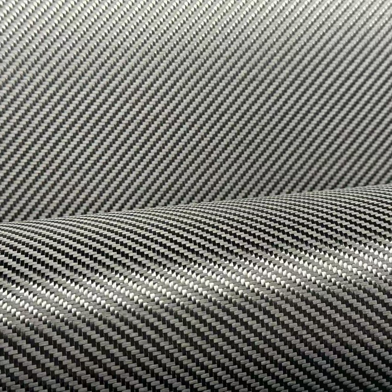Premium Twill Weave 3K 245g Carbon Fiber Fabric for Automotive Parts