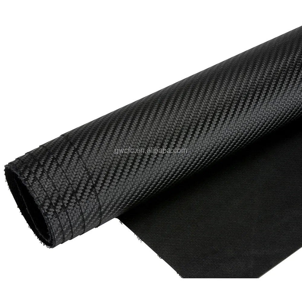 200/400 GSM Plain Twill Carbon Fiber Fabric for Tripod, Bike, Boat Used
