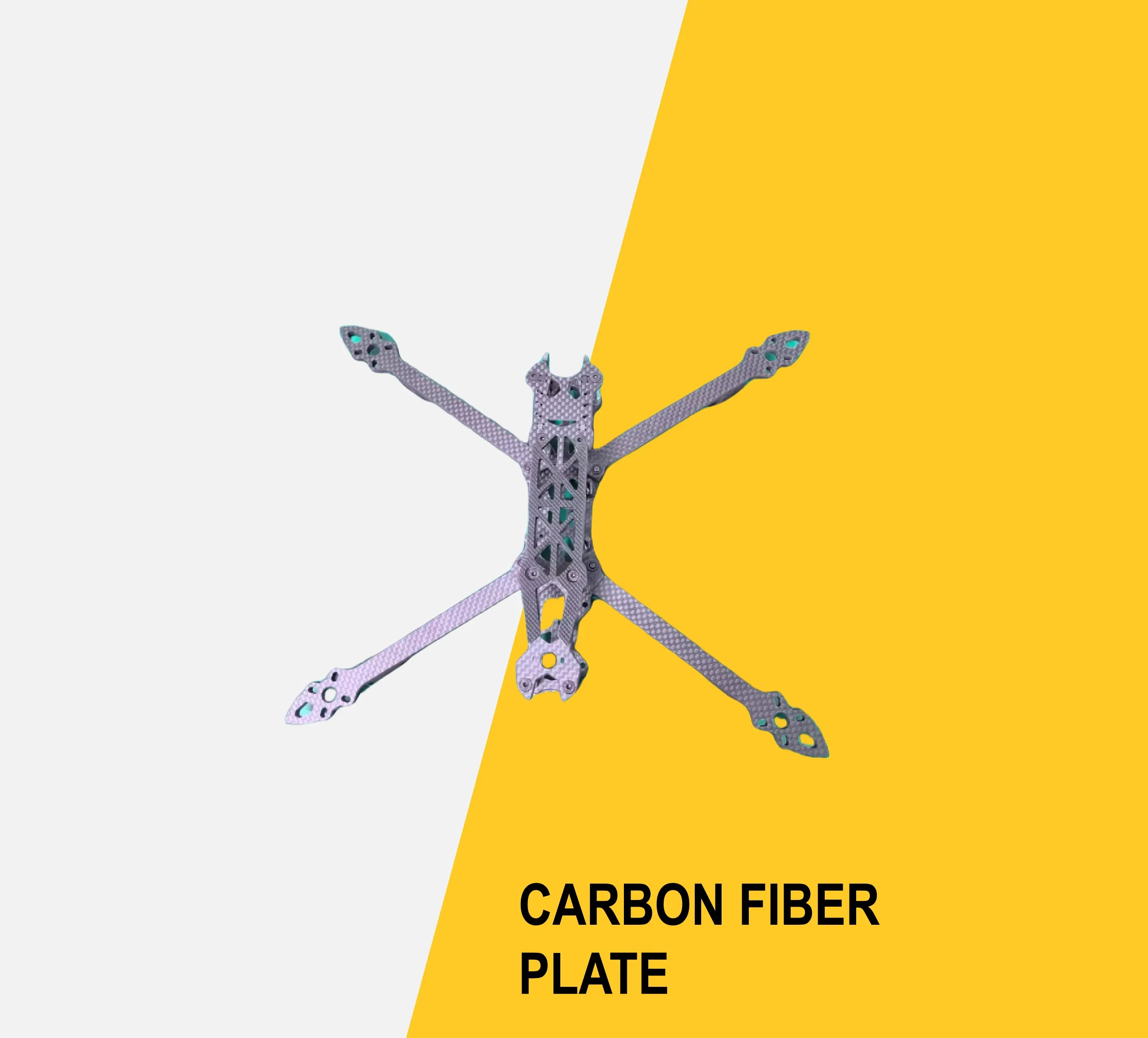 Frame of Uav Custom Machining Carbon Fiber Sheet