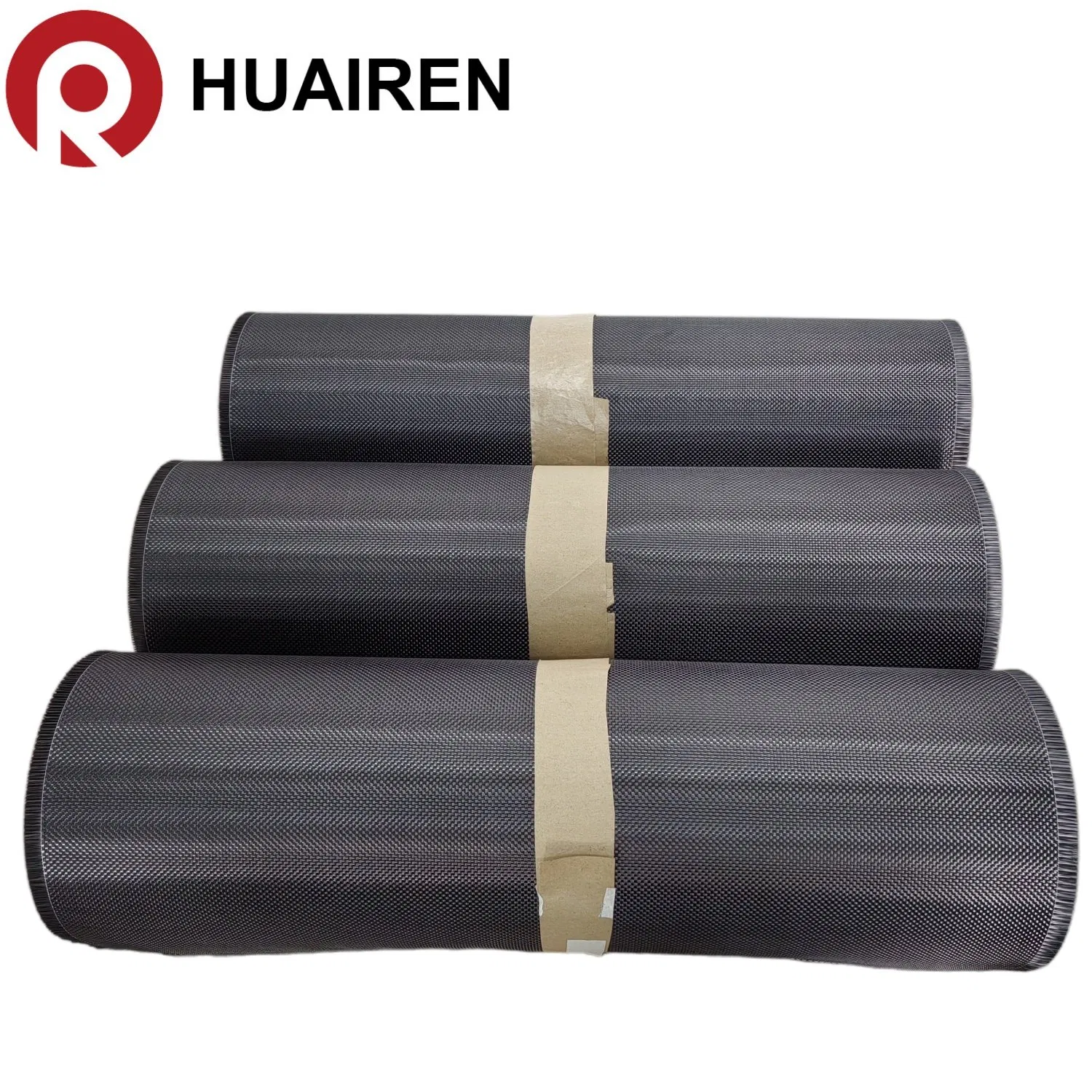 Customized Width Plain 200GSM 3K Roll Carbon Fiber Fabric for Sporting Goods