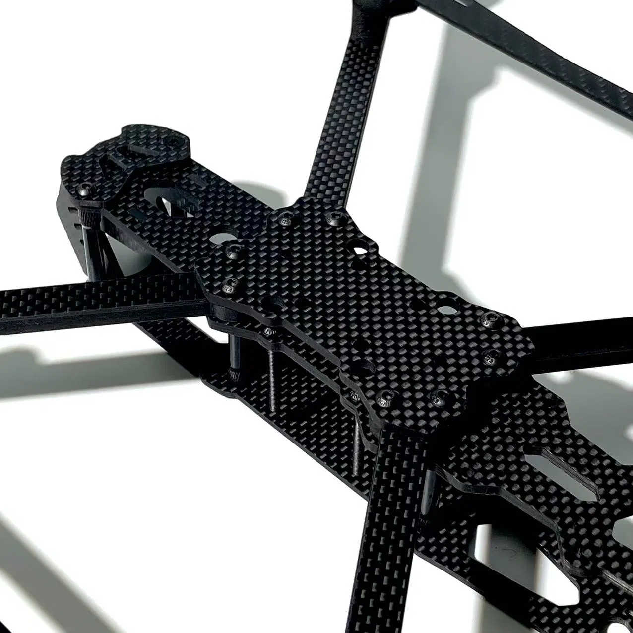 Mark4 8 Inch Fpv Drone Frame Kit Carbon Fiber Frame for Mini 2 Uav Racing Drone Frame 2mm Thick Upper Plate