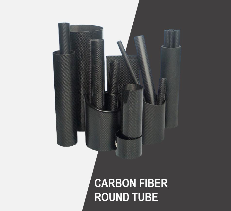Carbon Fiber Round Rod with High Temp. Resist for Trekking