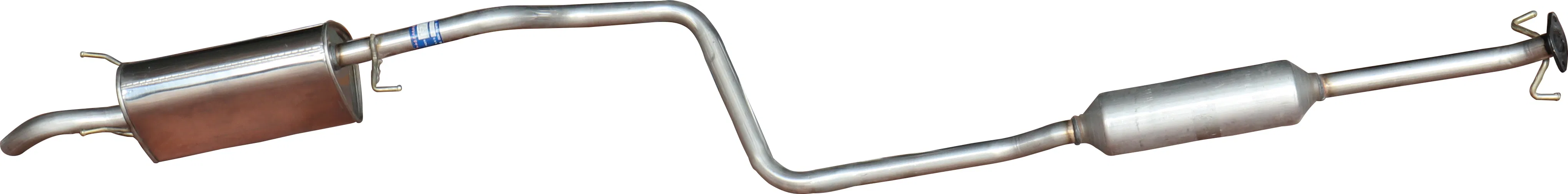 Hongye Auto Parts Specializes in Manufacturing Universal Carbon Fiber Dual Outlet High-Temperature Resistant Automotive Exhaust Silencers.