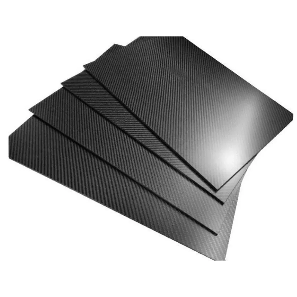 Hot Sell Carbon Panel 3K High Quality Carbon Fiber Sheet Anti-UV Model Material 1mm-6mm Thickness Light Weight Carbon Plate