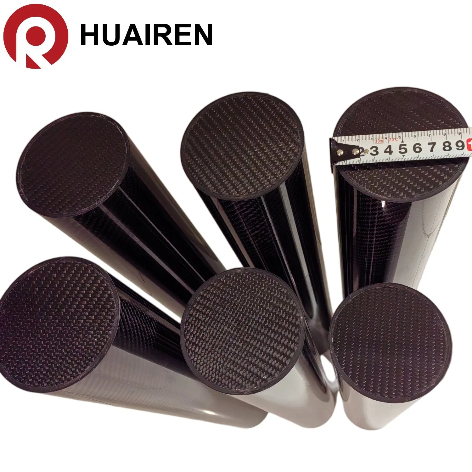 Composited 3K Twill Carbon Fiber Tube 700mm Length for Yacht Boat Parts