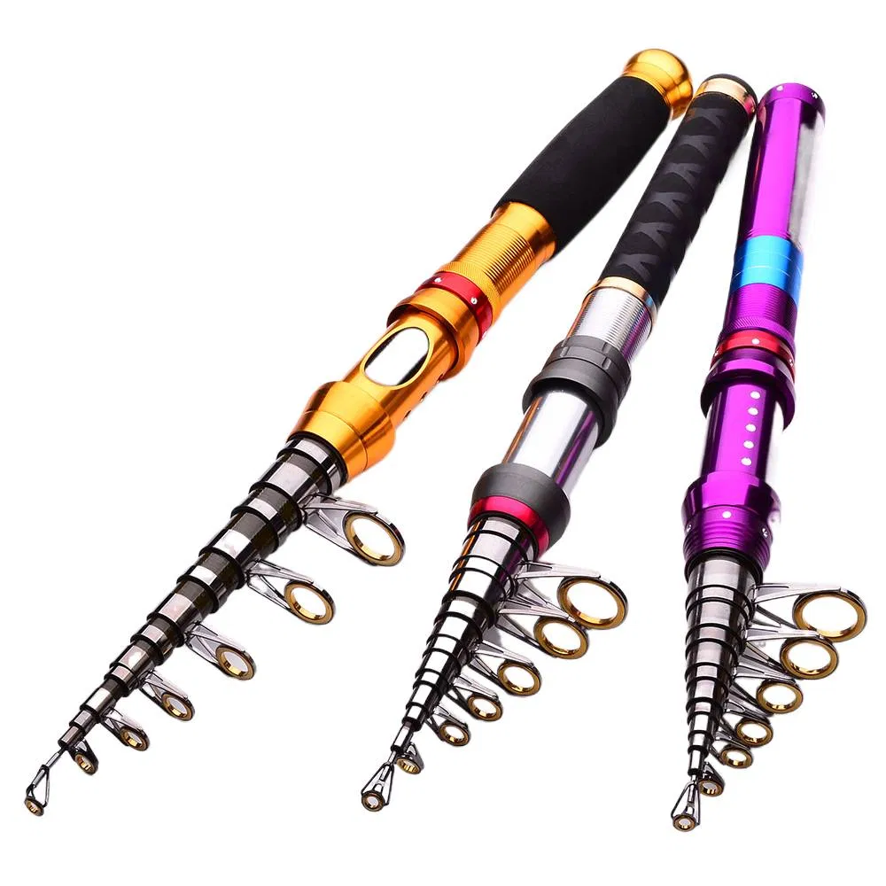 Premium Carbon Fiber Telescopic Fishing Rod for Travel Adventures