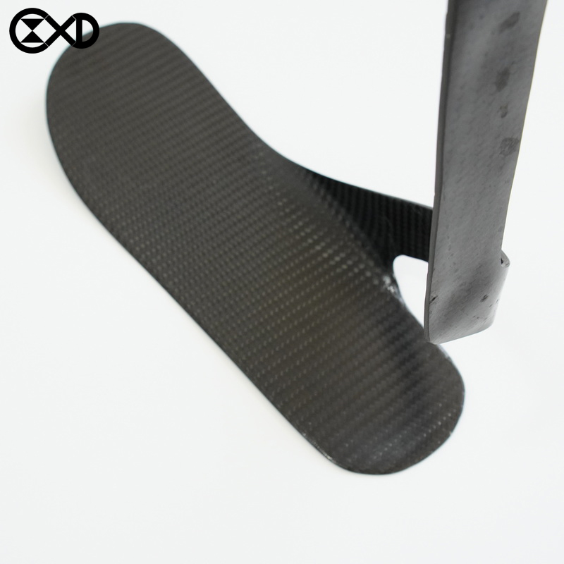 High-Strength Medical Leg Brace Adjustable Carbon Fiber Leg Support Plate