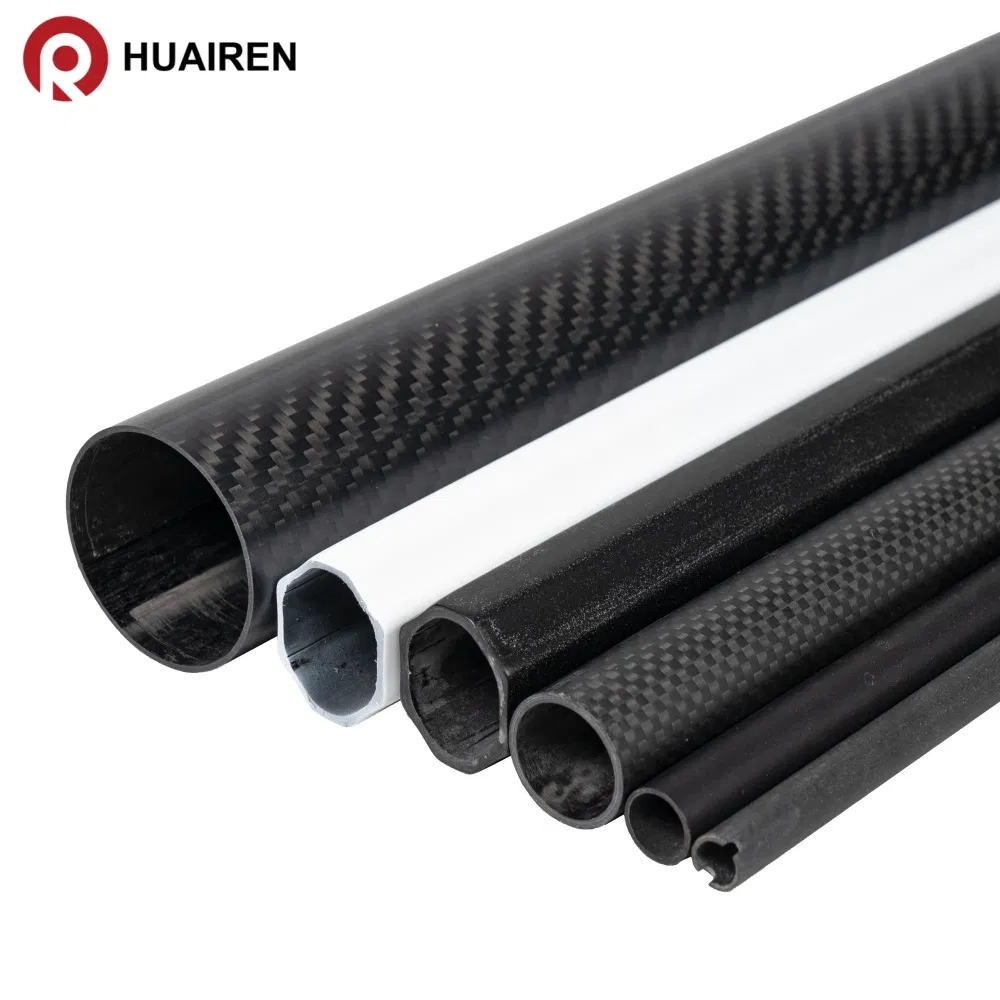 Factory Direct Premium Customized 3K Carbon Fiber Round and Square Rod