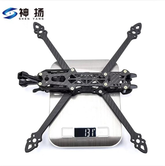 High Strength Customizable Twill/Plain/Matte/Glossy Carbon Fiber Fpv Uav Drone Frames T300 T700 3K