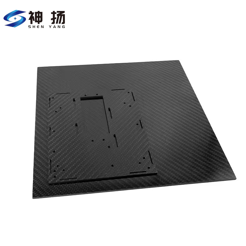 Corrosion Resistant, Lightweight, Rigid Composite Sheet for Industrial, Engineering, Construction, and DIY Applications-High Strength Carbon Fiber Plate