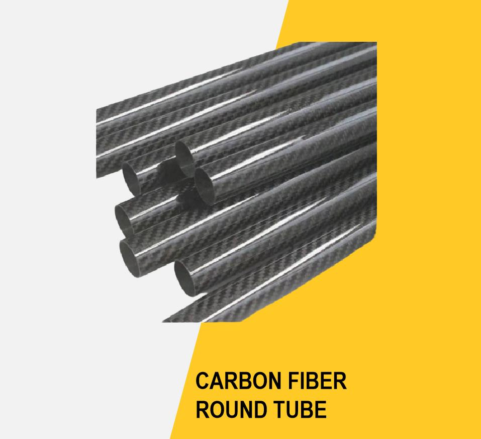 Carbon Fiber Round Rod with High Temp. Resist for Trekking