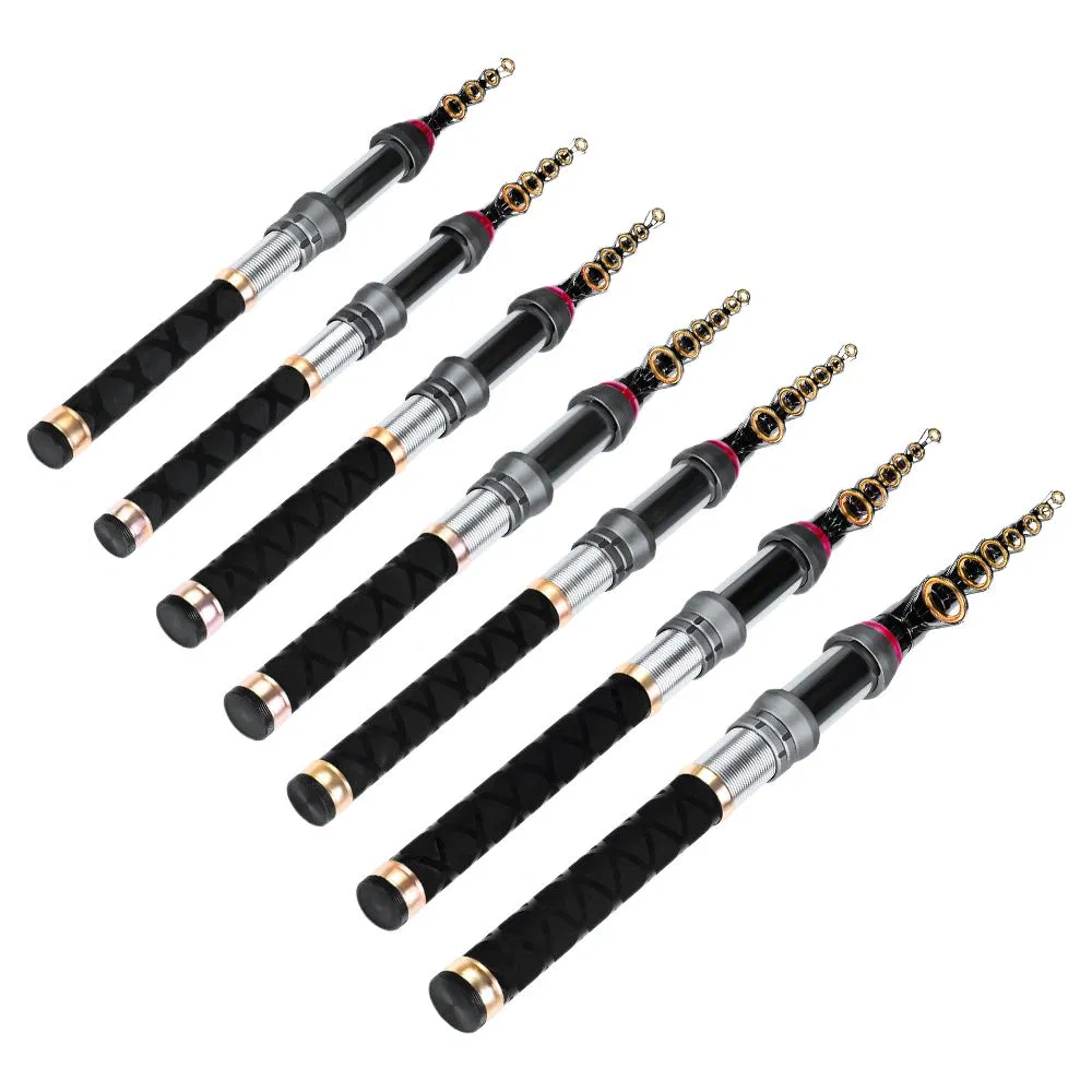 Premium Carbon Fiber Telescopic Fishing Rod for Travel Adventures