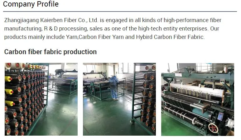 Kevlar Carbon Fiber Hybrid Fabric