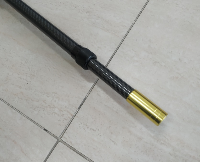 3K Twill Carbon Fiber Extension Adjustable Rod with Twist Clamp Lock