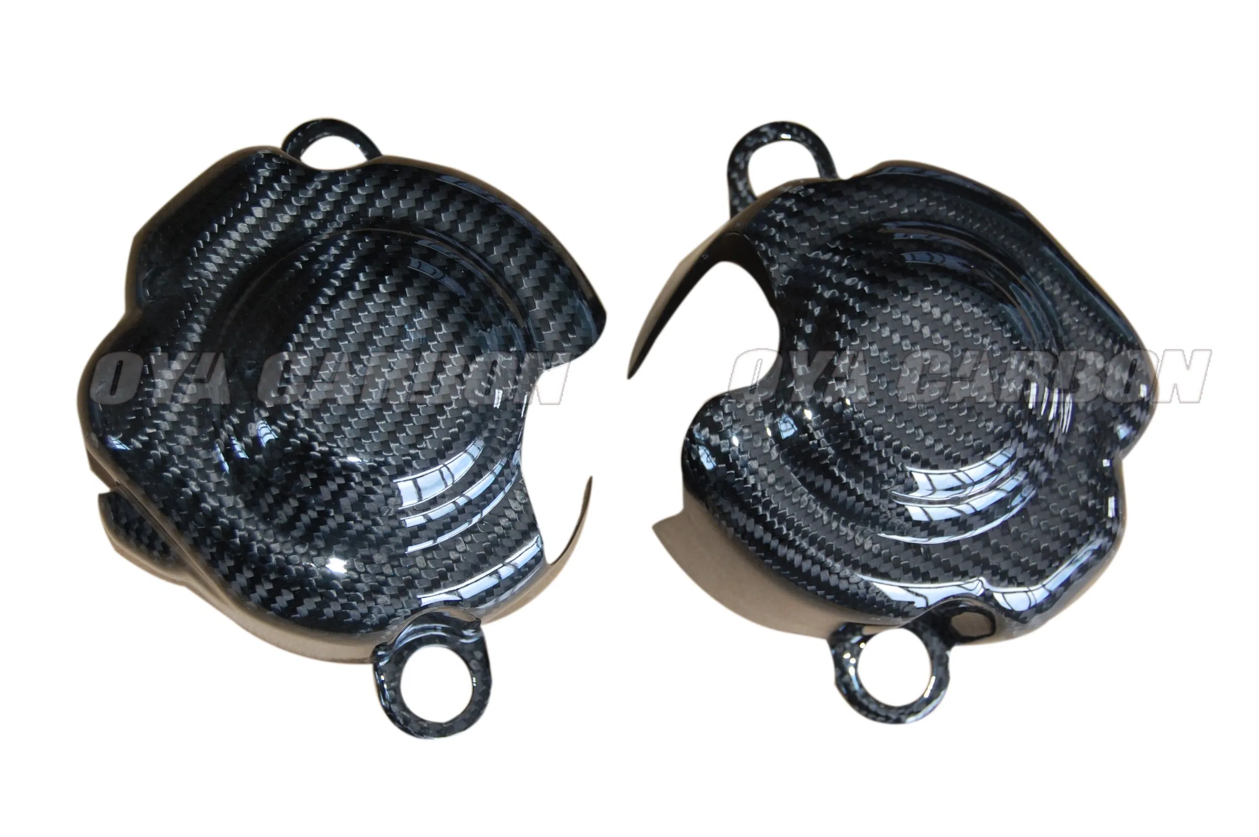 Automotive Carbon Fiber Auto Parts Car Accessories Small Plate Covers for Ferrari 458 Italia