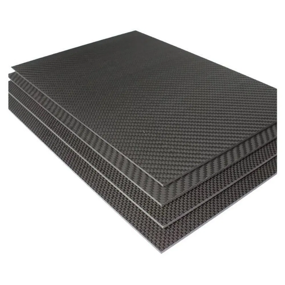 Hot Sell Carbon Panel 3K High Quality Carbon Fiber Sheet Anti-UV Model Material 1mm-6mm Thickness Light Weight Carbon Plate