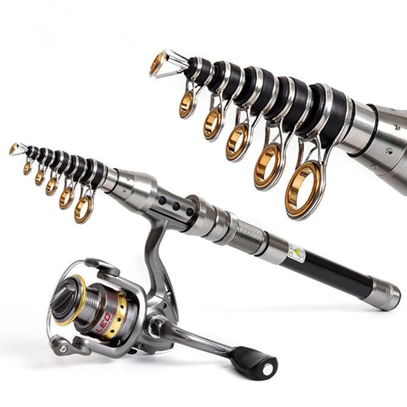 Premium Carbon Fiber Telescopic Fishing Rod for Travel Adventures