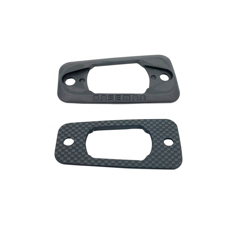 Custom Machined CNC 3K Twill Weave Square Mechanical Full Carbon Fiber for Fpv Racing Quadcopter Drone Parts