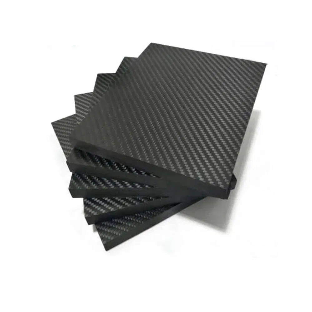 Hot Sell Carbon Panel 3K High Quality Carbon Fiber Sheet Anti-UV Model Material 1mm-6mm Thickness Light Weight Carbon Plate