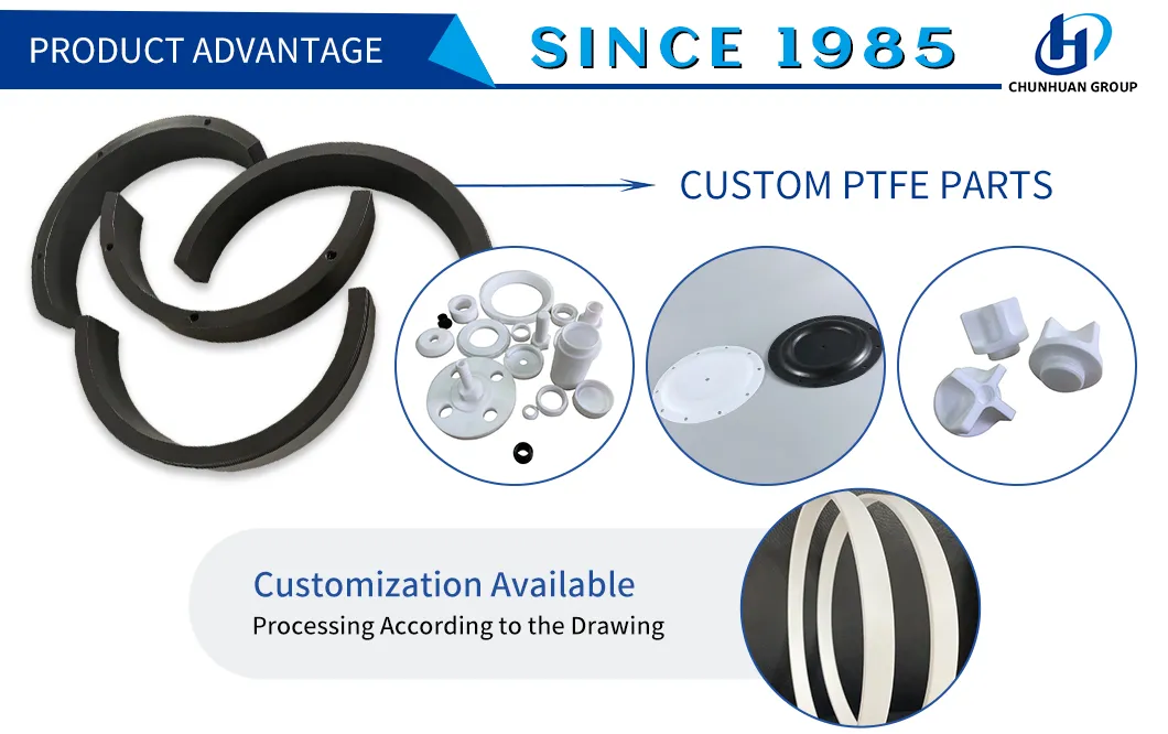 Processing PTFE Plastic Parts