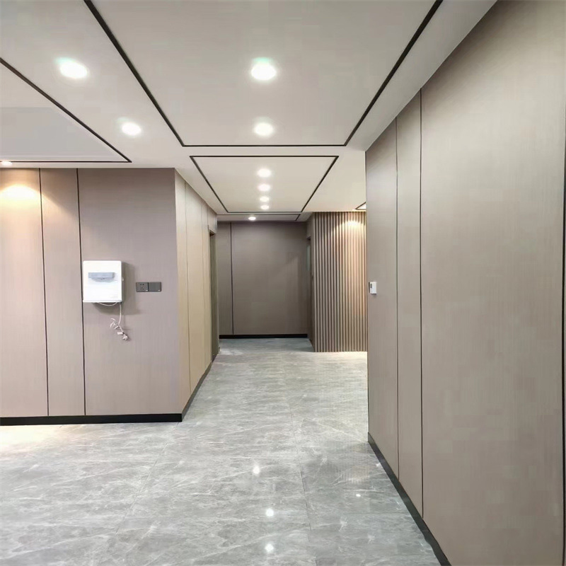 Bamboo Charcoal Wood Veneer Metallic Wall Panel Breathe Green Bamboo Charcoal Fiber