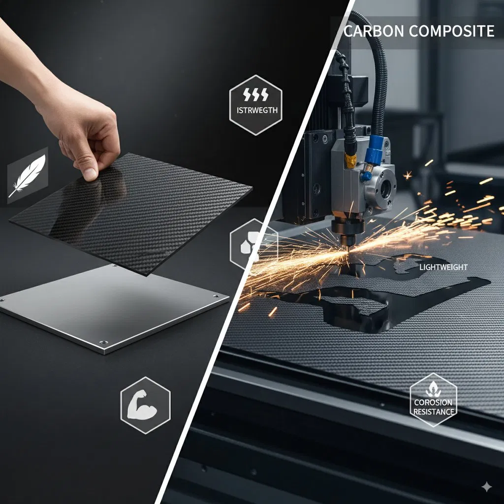 Carbon Fiber Plate Detail