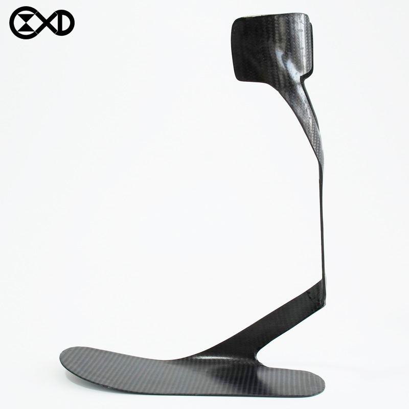 High-Strength Medical Leg Brace Adjustable Carbon Fiber Leg Support Plate