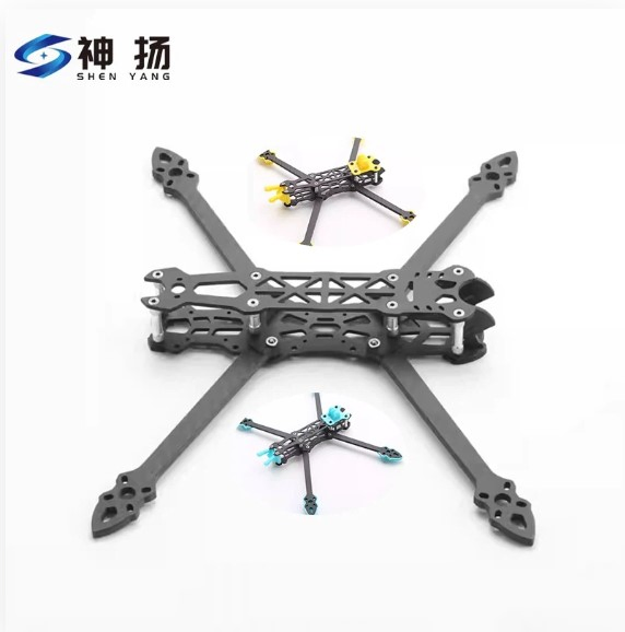 Supplies of Carbon Fiber Drone Frame Rpv Uav RC Plane Twill/Plain/Matte/Glossy 5/7/8/10/11/13/15 Inch Optional