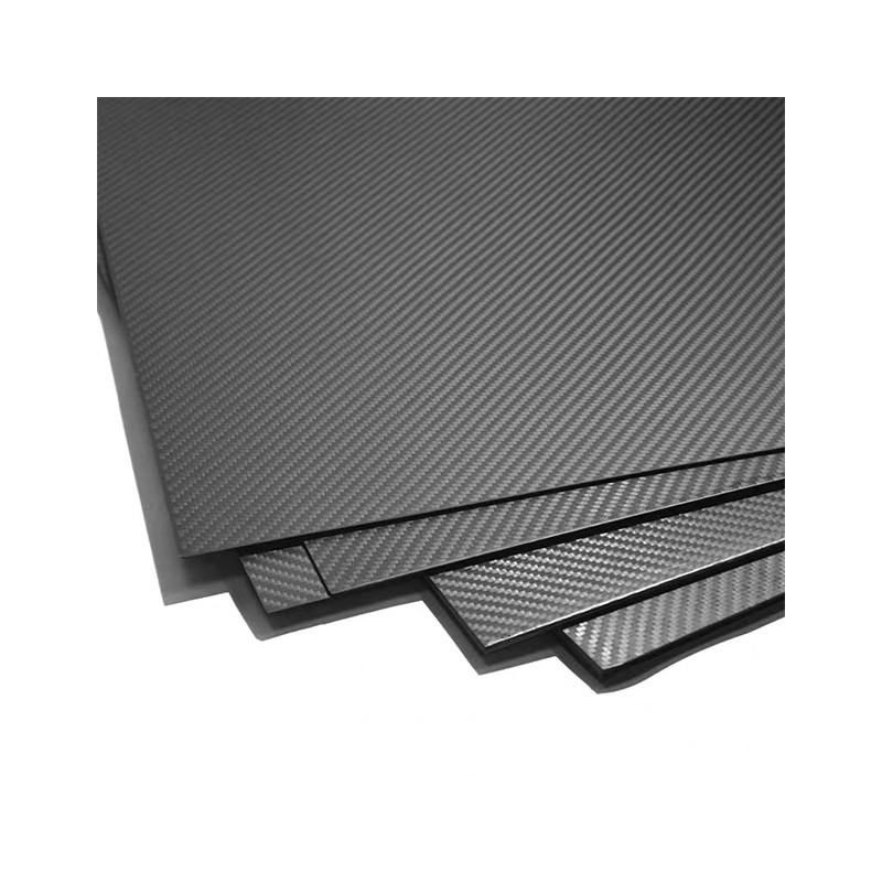 Hot Sale High Strength Light Weight 3K T300 Twill Plain Carbon Fiber Plate
