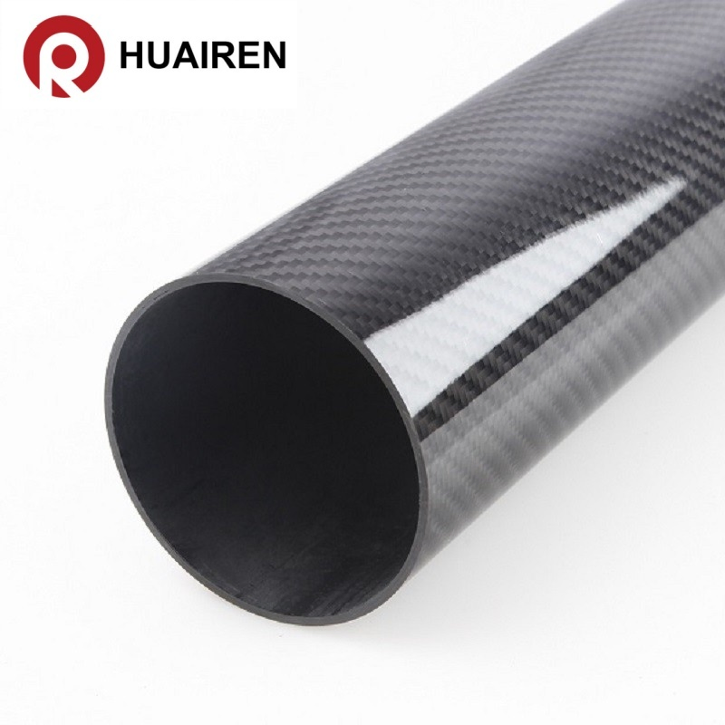 High Modulus 3K Carbon Fiber Pipe Ultralight Customized Size Carbon Fiber Tube