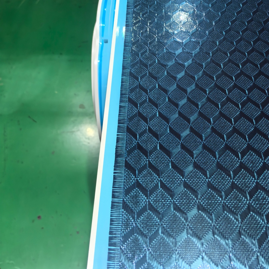 3K 240GSM 45%RC Jacquard Carbon Fiber Jacquard Fabric Prepreg for Auto Parts