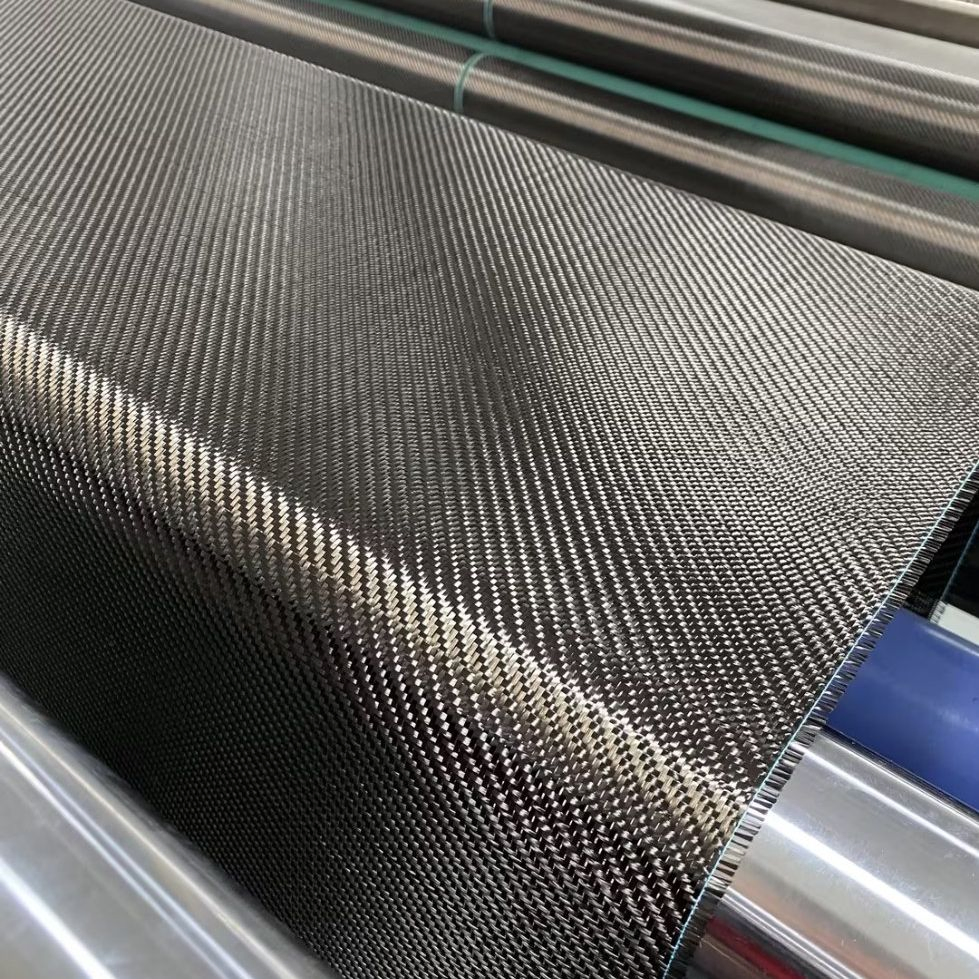 3K 200GSM Twill Carbon Fiber Fabric for Wing Arm of Drones Uav