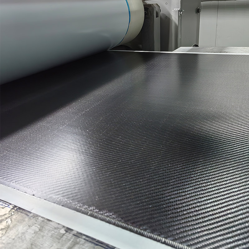 245GSM 37%RC Resin Content Twill Weave Carbon Fiber Fabric Prepreg