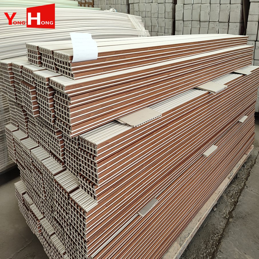 New Building Construction Materials 3D PVC/WPC/PS Ceiling Panel 17018 Indoor Carbon Crystal Fiber Wall Panel