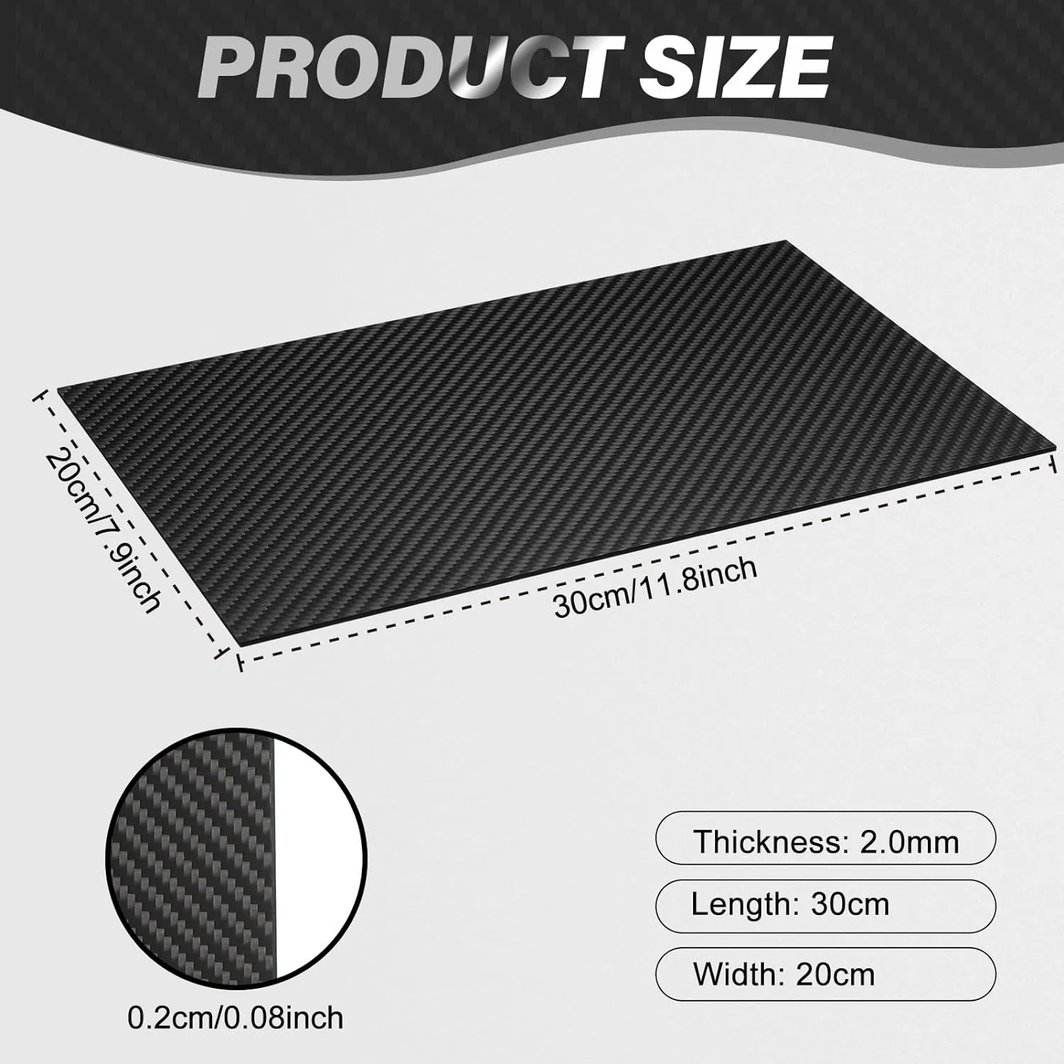 Yb Medtech Premium Carbon Fiber Safety Plate for Medical Transport