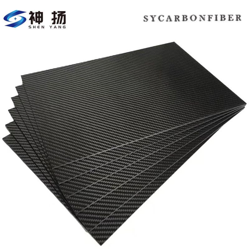 500X600X2.5mm 3K T300 Carbon Fiber Plate for Mechanical Aerospace Drone Assembly